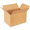 25 Pack Multi Depth Corrugated Cardboard Boxes for Packing Shipping and Storage 19 x 13 x 12 inch
